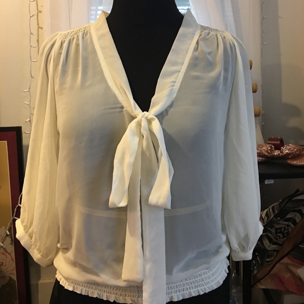 Old Navy Sheer top.